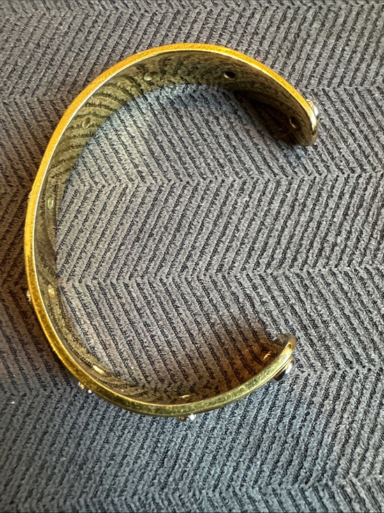 henri bendel Accessories - Henri Bendel Gold-Tone Open Cuff Bracelet